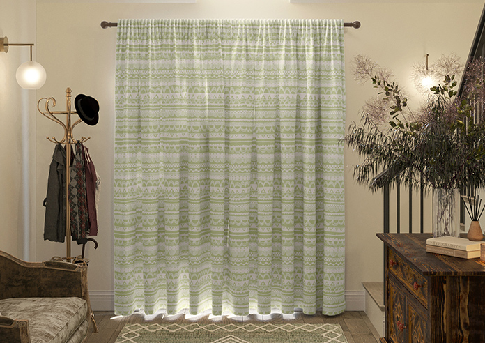 Bohemian, Sage - Made to Measure Curtains - Image 7